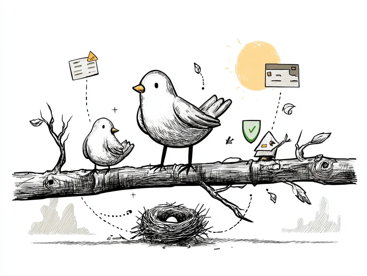 Illustration for article: Piggybacking for Credit