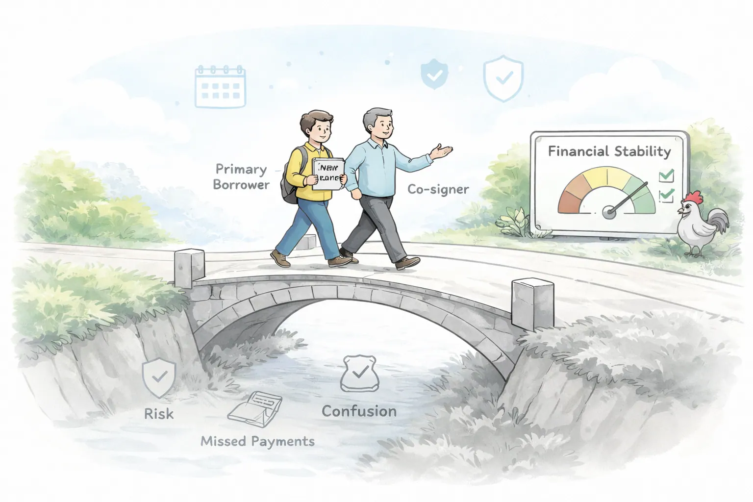 Construir crédito con un codeudor: tu camino hacia un nido financiero sólido