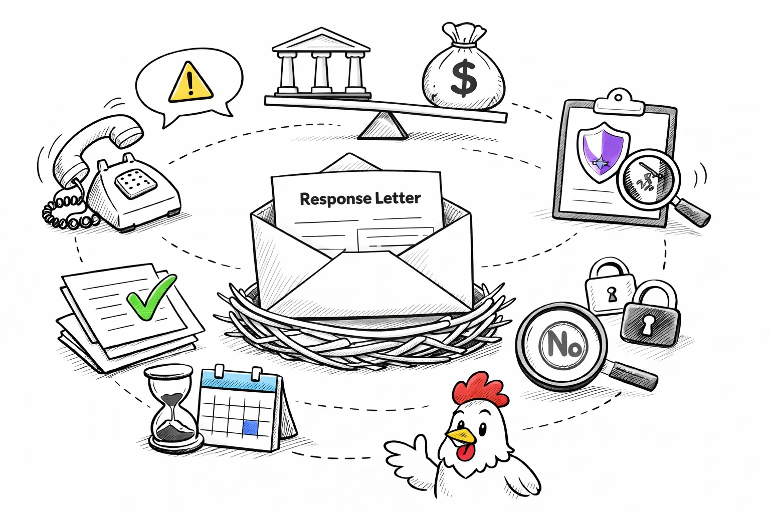 Illustration for article: How to Respond to a Debt Collector's Phone Call