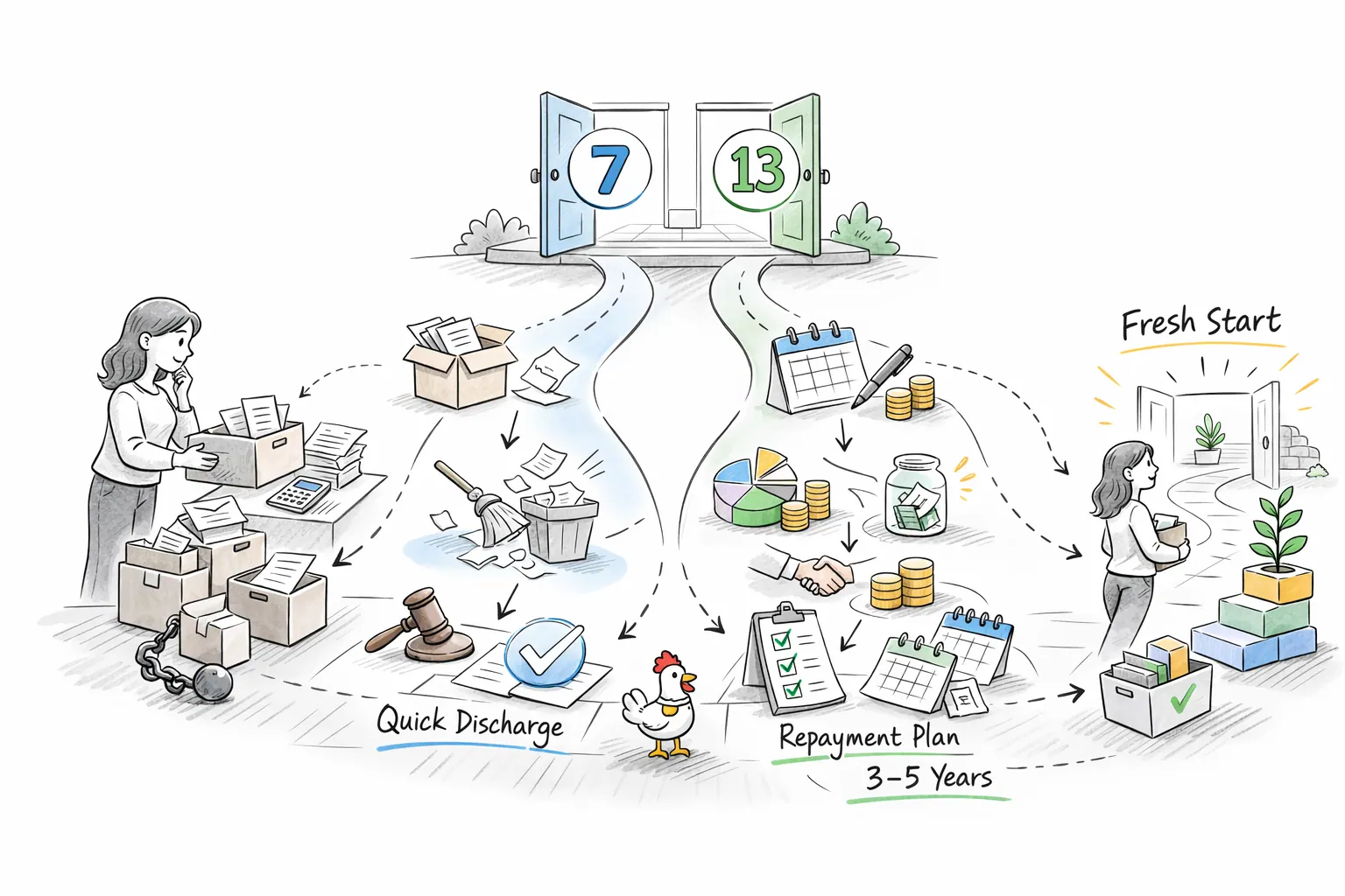 Entender la Bancarrota: Qué Es y Cómo Funciona